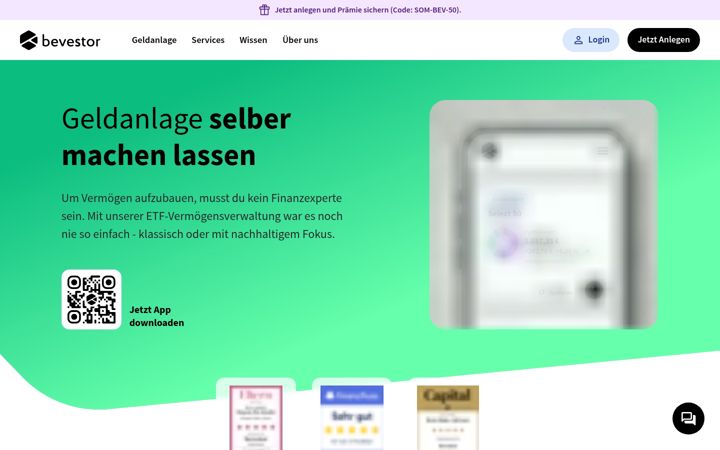 Screenshot of bevestor.de