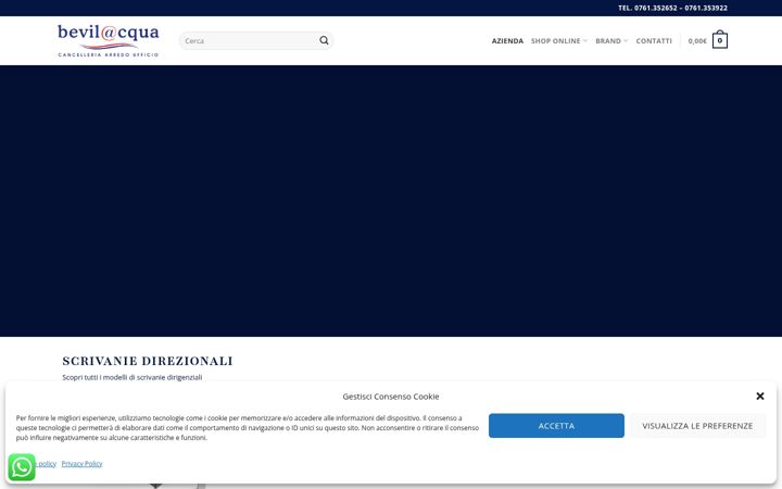 Screenshot of bevilacquaufficio.com
