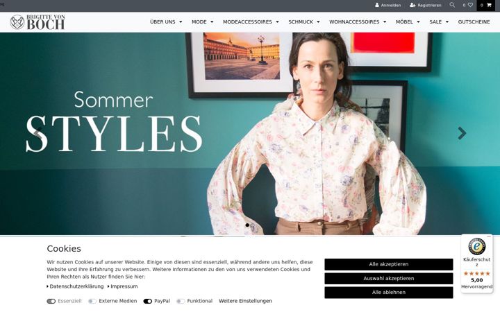 Screenshot of bevonboch.com