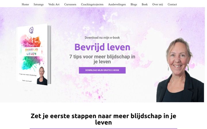 Screenshot of bevrijdleven.nl