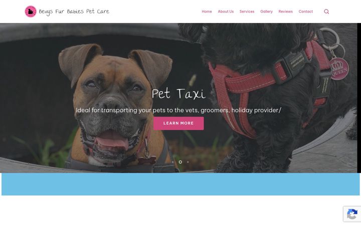 Zrzut ekranu bevysfurbabiespetcare.co.uk