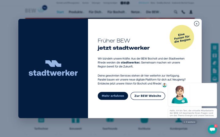 Screenshot of bew-bocholt.de