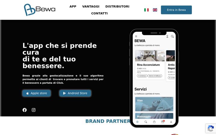 Screenshot of bewa.app