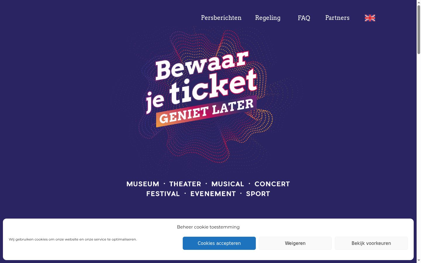 Screenshot tal-banner tal-kunsens muri qabel kwalunkwe interazzjoni