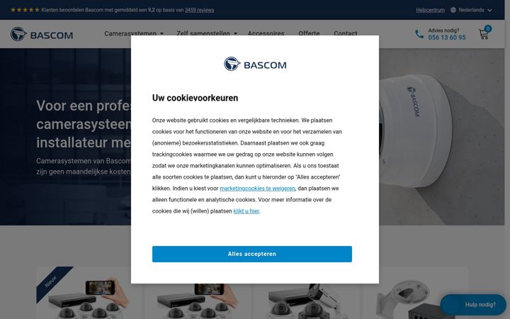 Screenshot of bewakingscamera.be