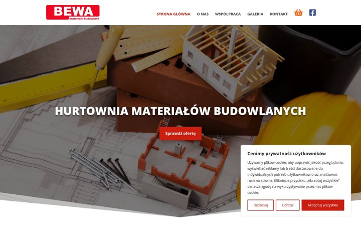 Captura de pantalla de bewasteszew.pl
