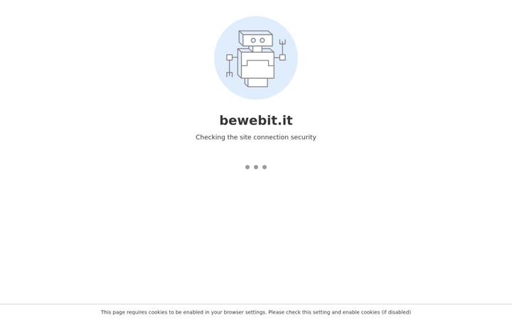 Screenshot of bewebit.it