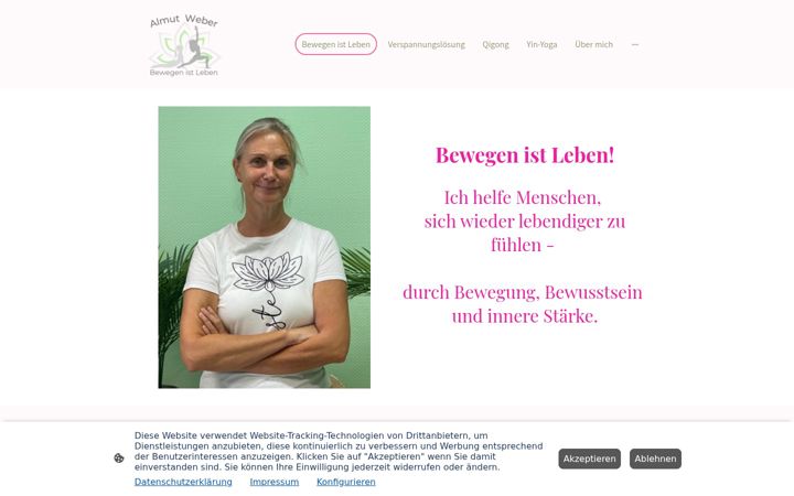 Screenshot of bewegen-ist-leben.eu