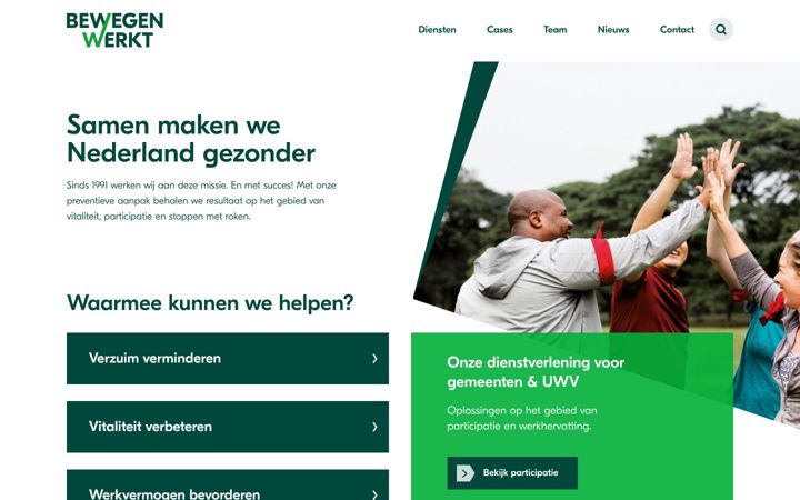 Screenshot of bewegenwerkt.nl