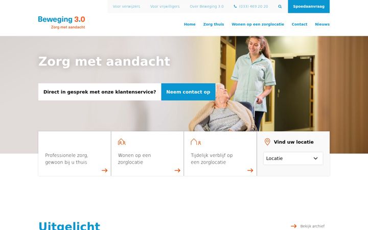 Screenshot of beweging3.nl