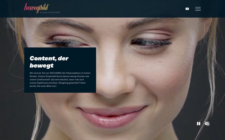 Screenshot of bewegtbild.com