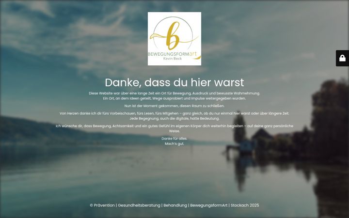 Captura de pantalla de bewegungsformart.de