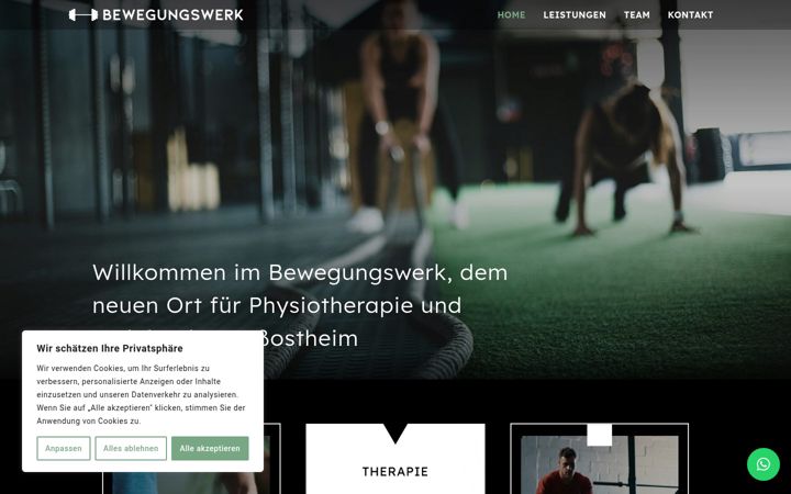 Screenshot of bewegungswerk-grossostheim.de