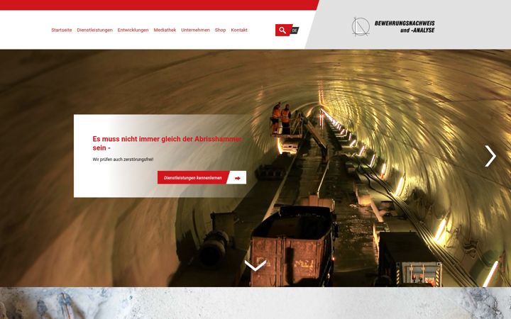 Screenshot of bewehrungsnachweis.de