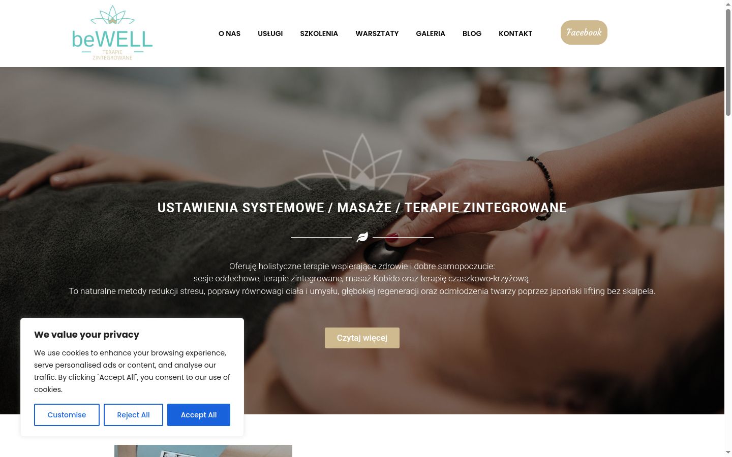 Sutikimo reklamjuostės, rodytos prieš bet kokią sąveiką, ekrano kopija