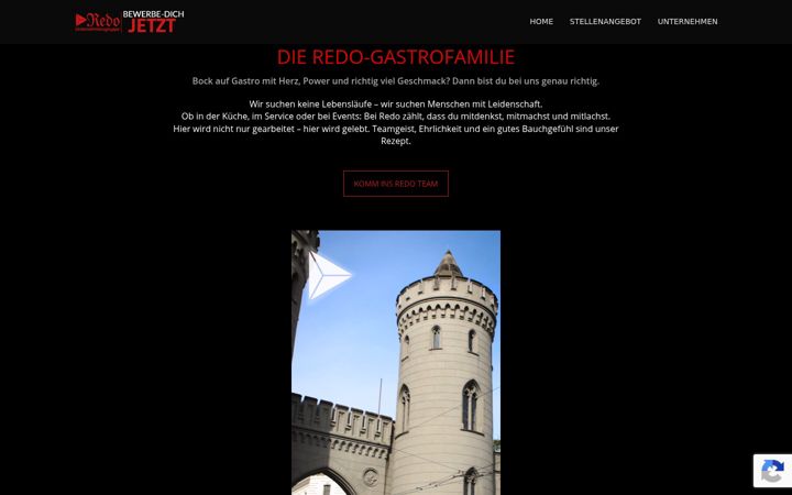 Screenshot of bewerbe-dich.jetzt