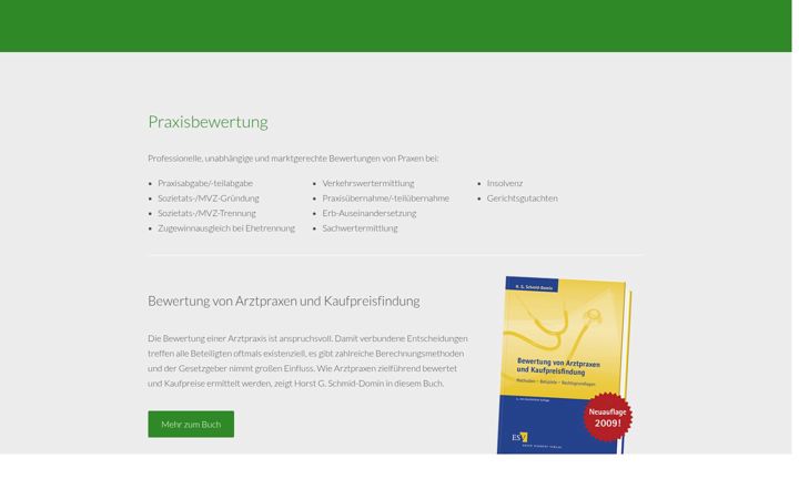 Snímek obrazovky bewertung-arztpraxen.de