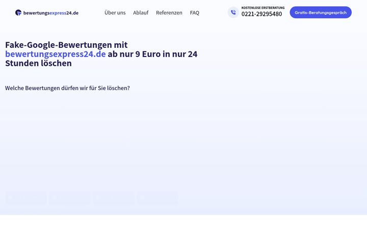 Screenshot of bewertungsexpress24.de