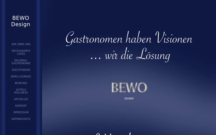 Screenshot of bewo-design.de