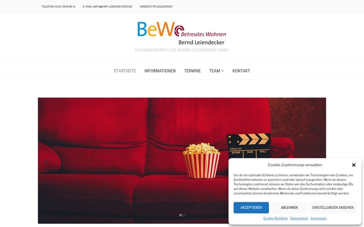 Screenshot of bewo-leiendecker.de