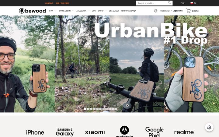 Screenshot of bewood.pl