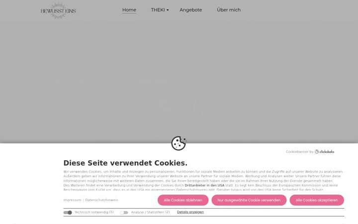 Screenshot of bewussteins.com