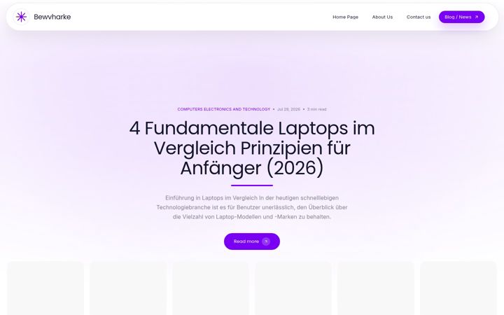 Screenshot van bewvharke.de