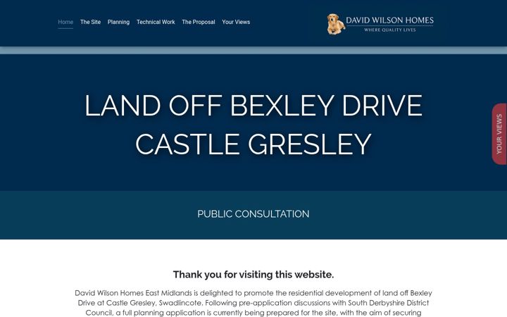 Screenshot of bexleydrive-castlegresley.co.uk