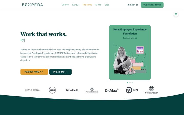 Screenshot of bexpera.com