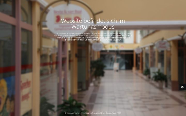 Screenshot von bexte-vanbaal.de