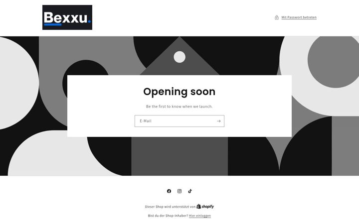 Screenshot of bexxu.de