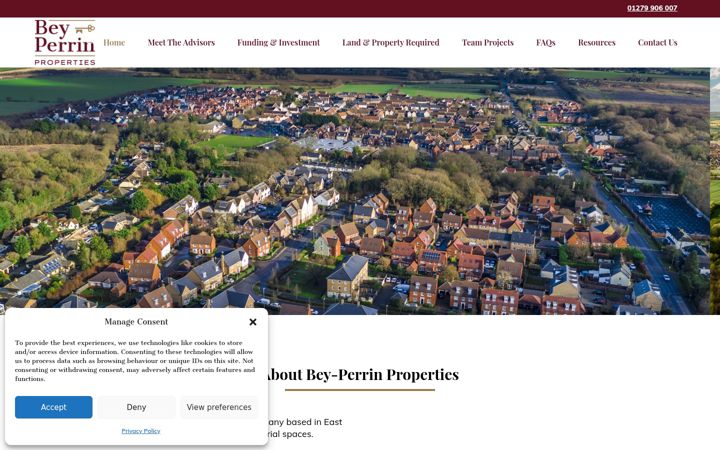 Screenshot von bey-perrin.co.uk