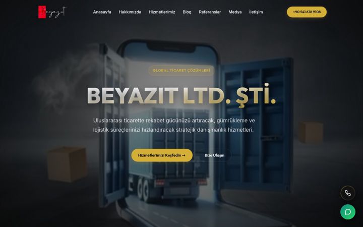 Screenshot of beyazitdanismanlik.com