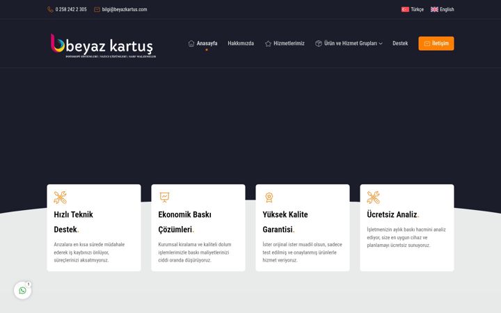 Screenshot of beyazkartus.com