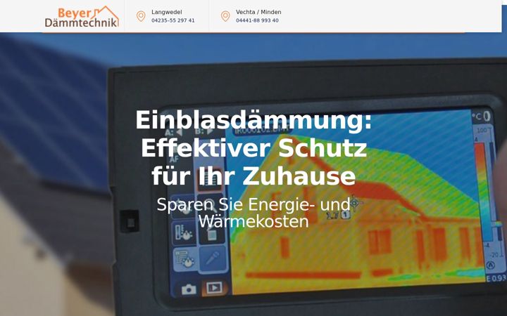 Screenshot von beyer-daemmtechnik.de