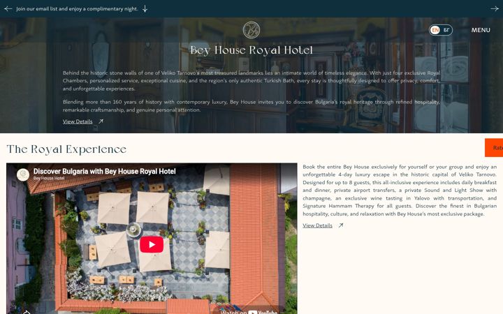 Screenshot of beyhouse.com