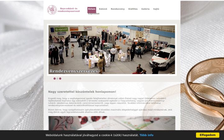 Screenshot of beyoeskuvo.hu