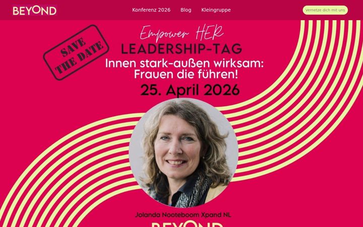 Screenshot of beyond-ladies.de