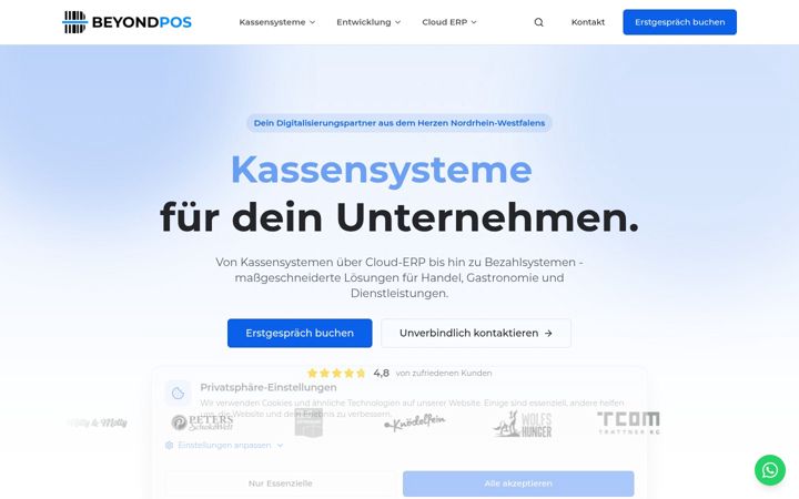 Screenshot of beyond-pos.de