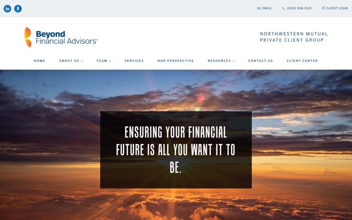 Screenshot of beyond.nm.com