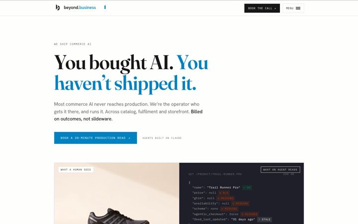 Screenshot of beyond.partners
