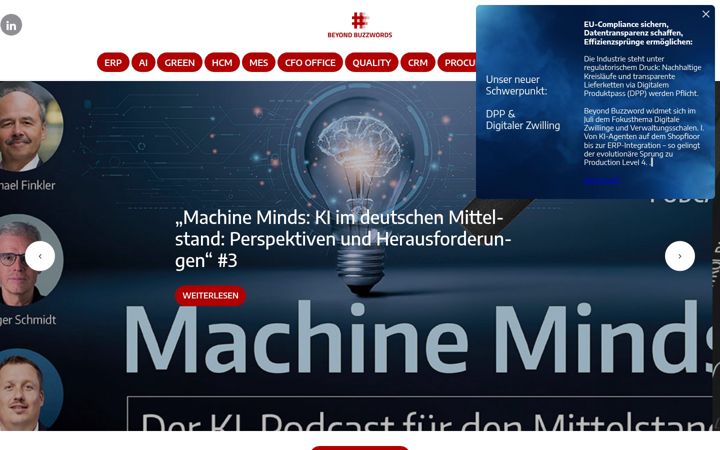 Screenshot stránky beyondbuzzwords.de