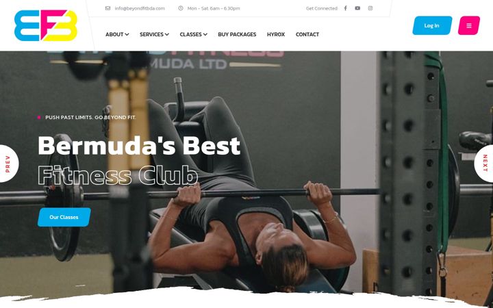 Screenshot of beyondfitbda.com