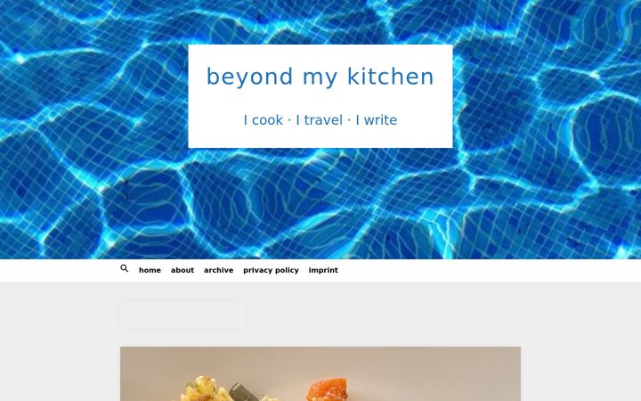 Zrzut ekranu beyondmykitchen.de
