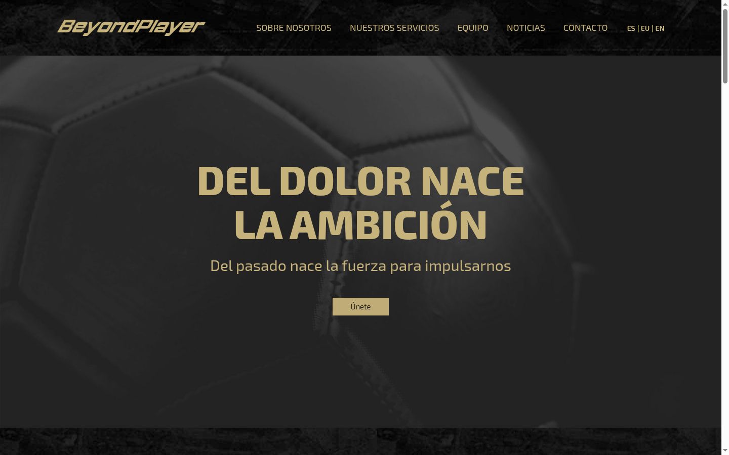 Captura de pantalla del banner de consentimiento mostrado antes de cualquier interacción