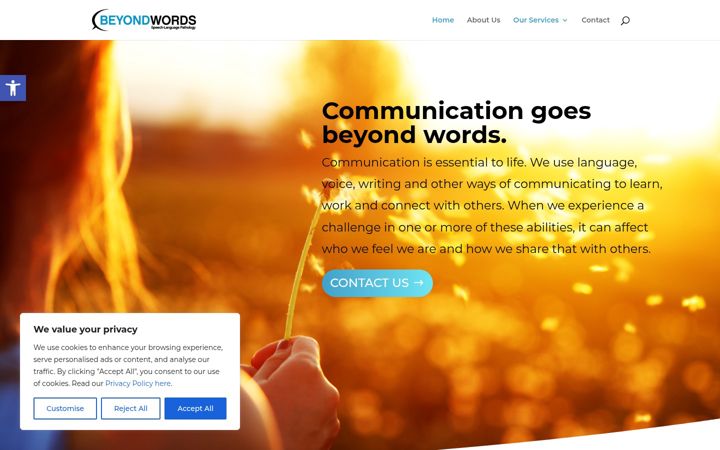 Screenshot of beyondslp.ca