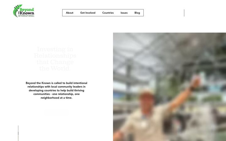 Screenshot of beyondtheknown.org