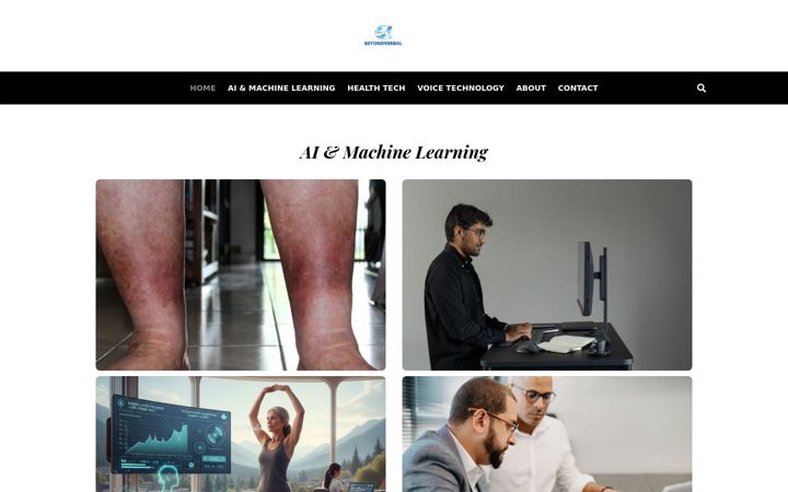 Screenshot of beyondverbal.com