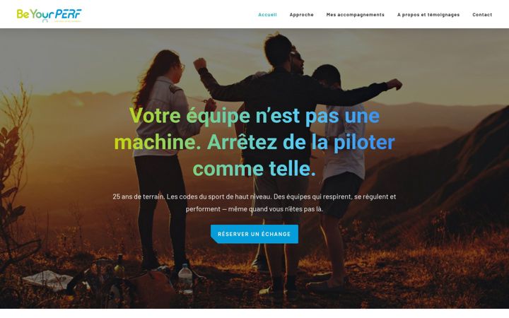 Screenshot of beyourperf.com