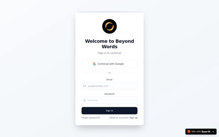 Screenshot of beyowo.com